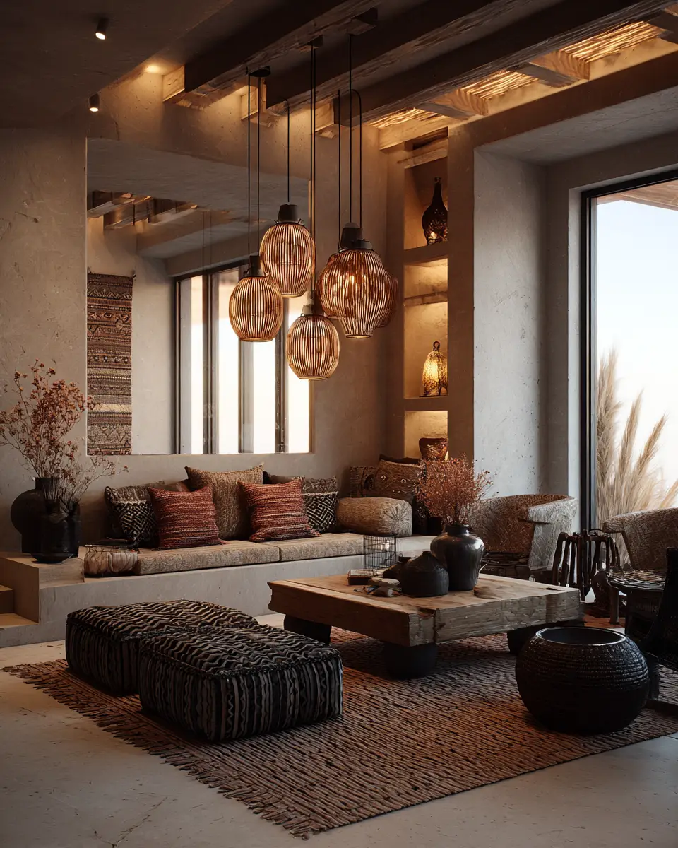 Airy Desert Living Room Decor Ideas