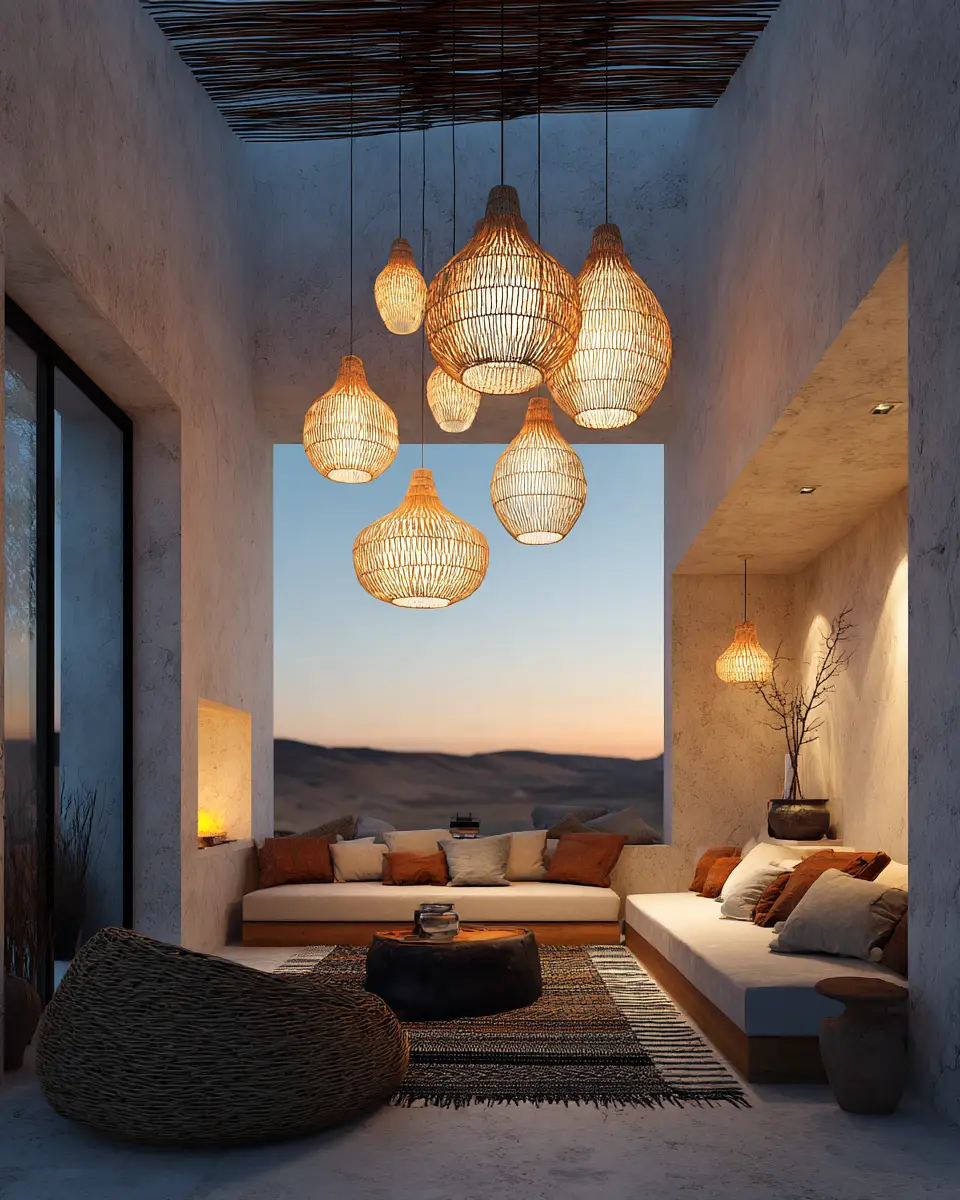 Airy Desert Living Room Decor Ideas