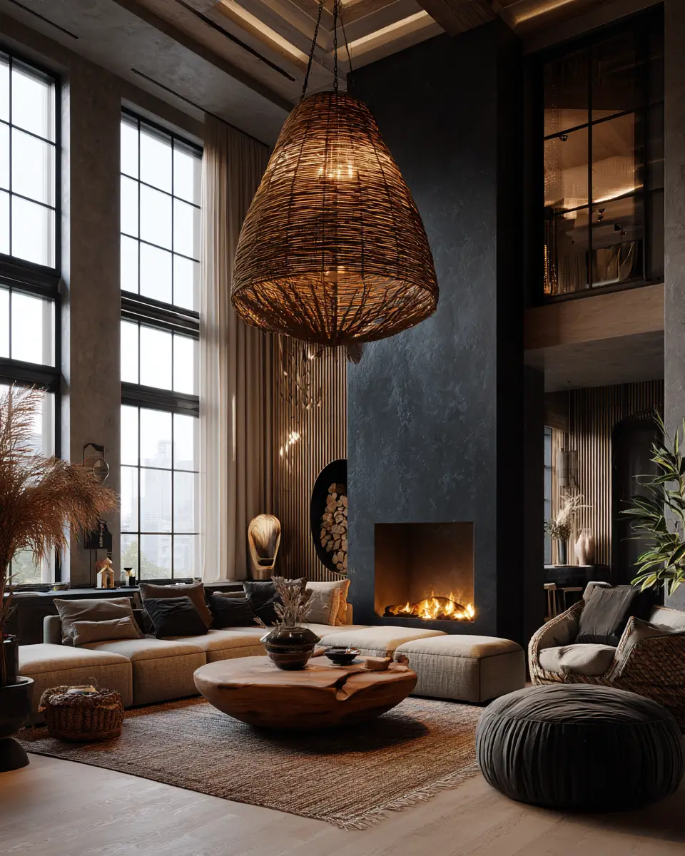 Airy Eclectic Living Room Decor Ideas