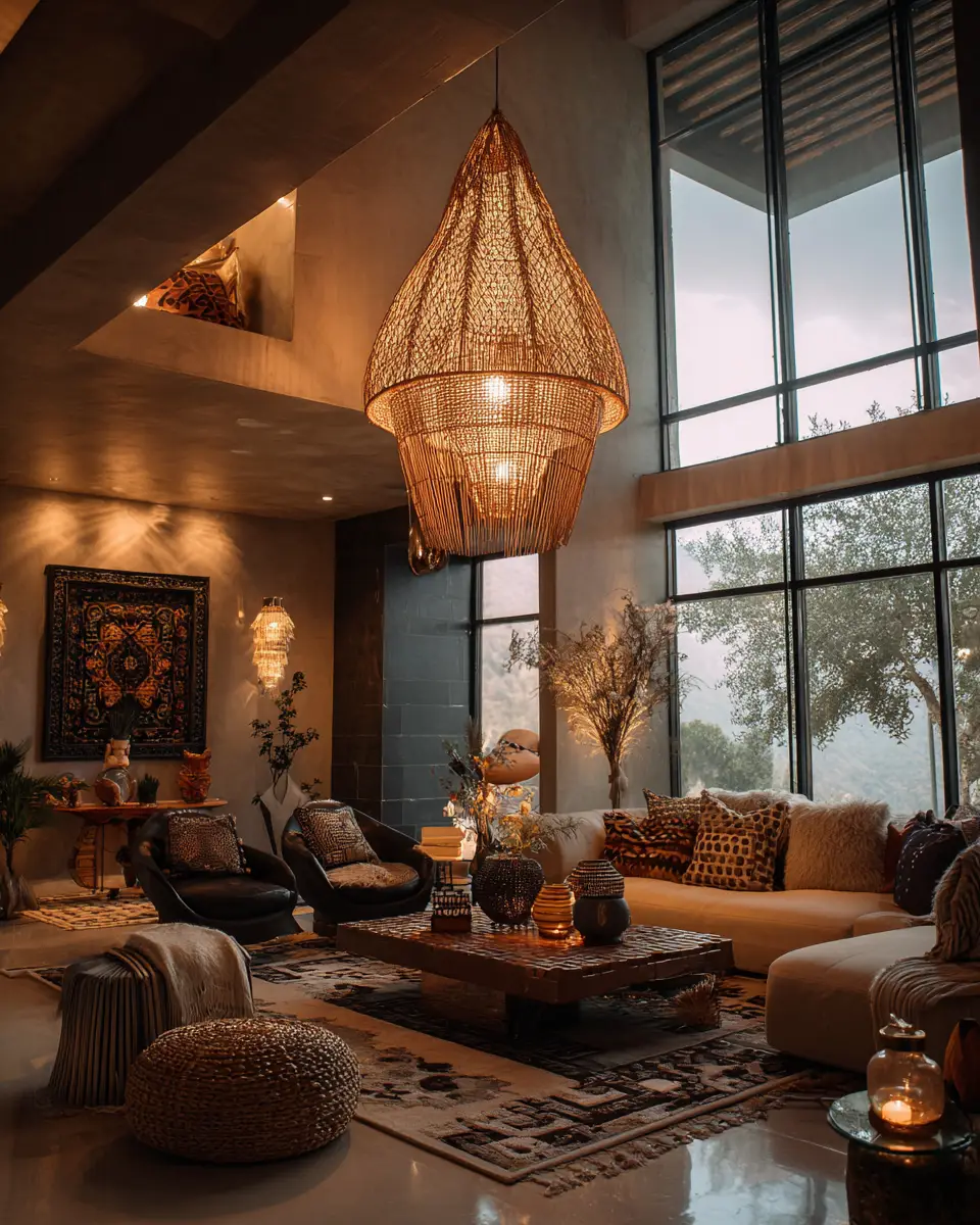 Airy Eclectic Living Room Decor Ideas