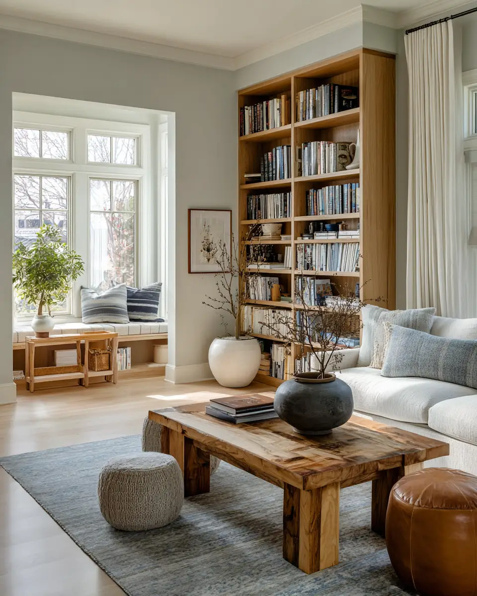 Airy Eclectic Living Room Decor Ideas