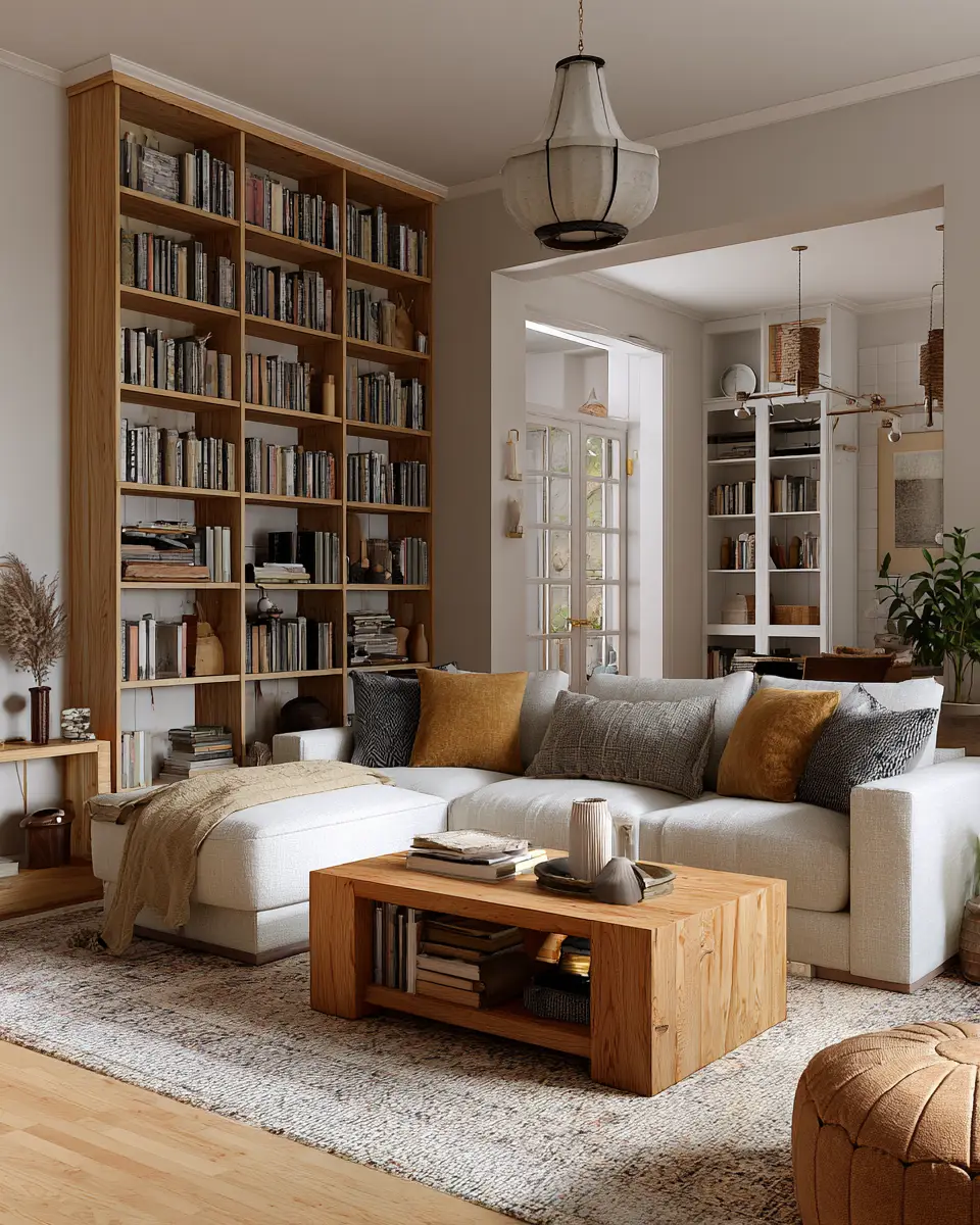 Airy Eclectic Living Room Decor Ideas