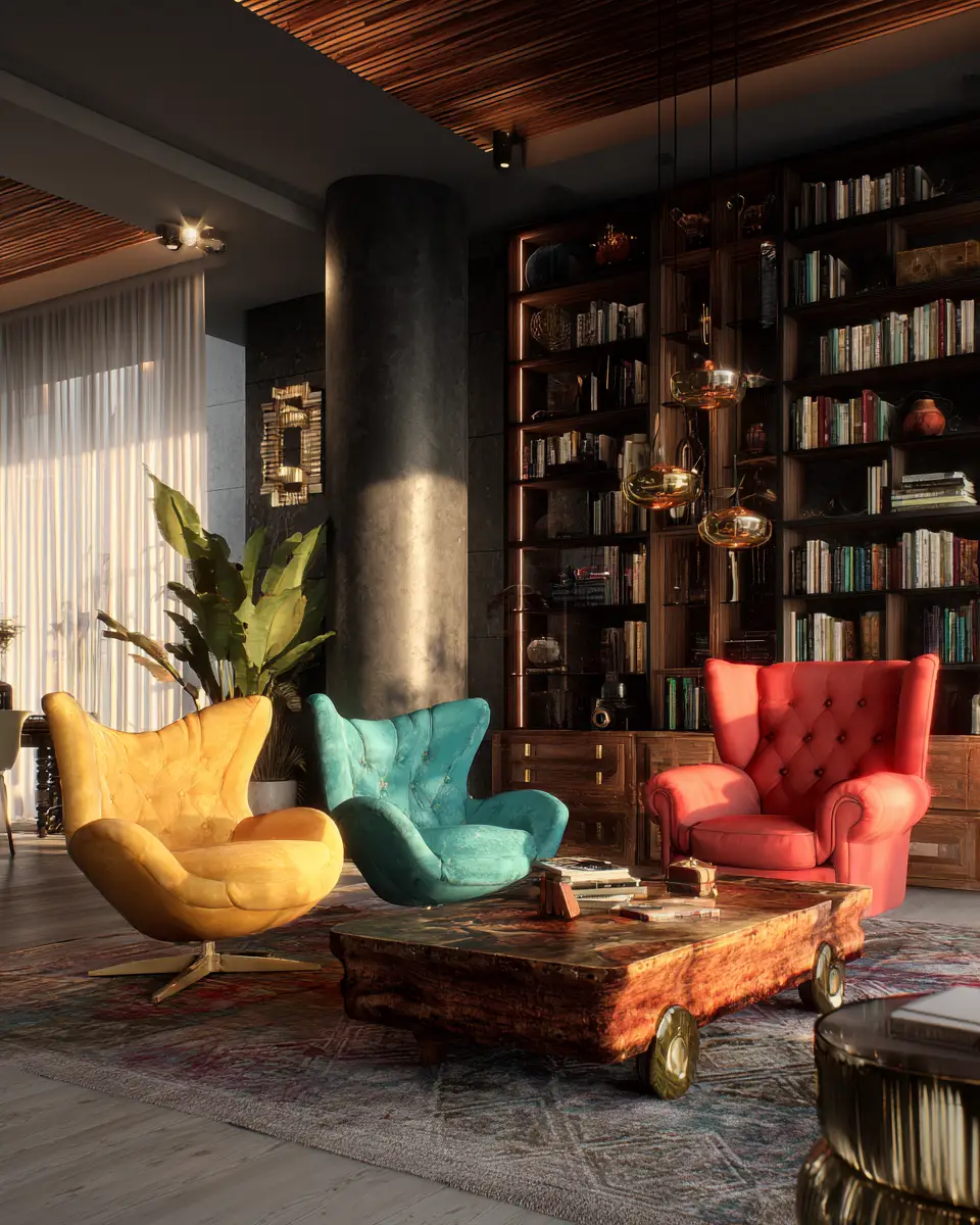 Airy Eclectic Living Room Decor Ideas