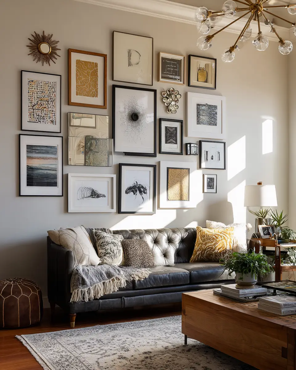 Airy Eclectic Living Room Decor Ideas