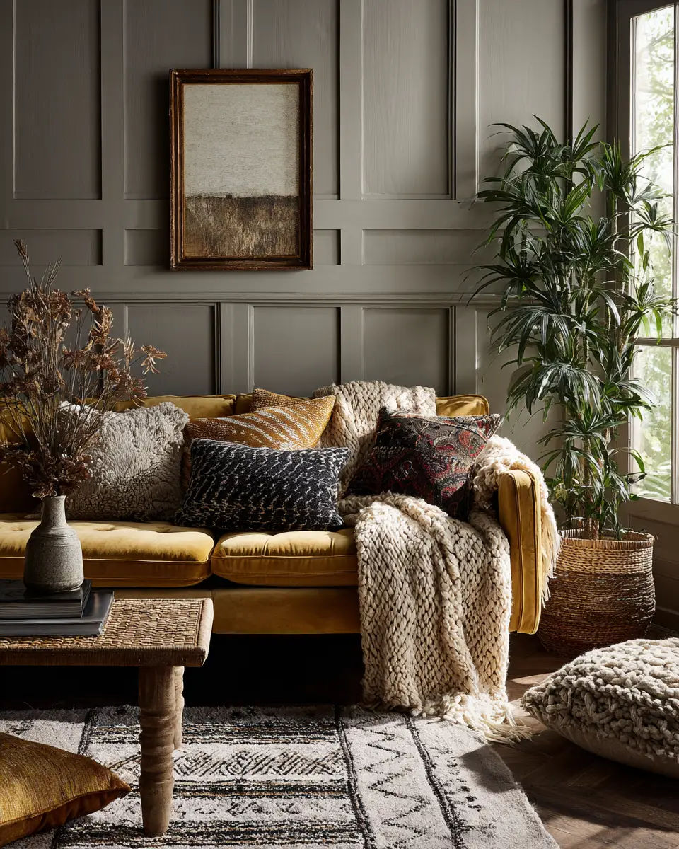 Airy Eclectic Living Room Decor Ideas