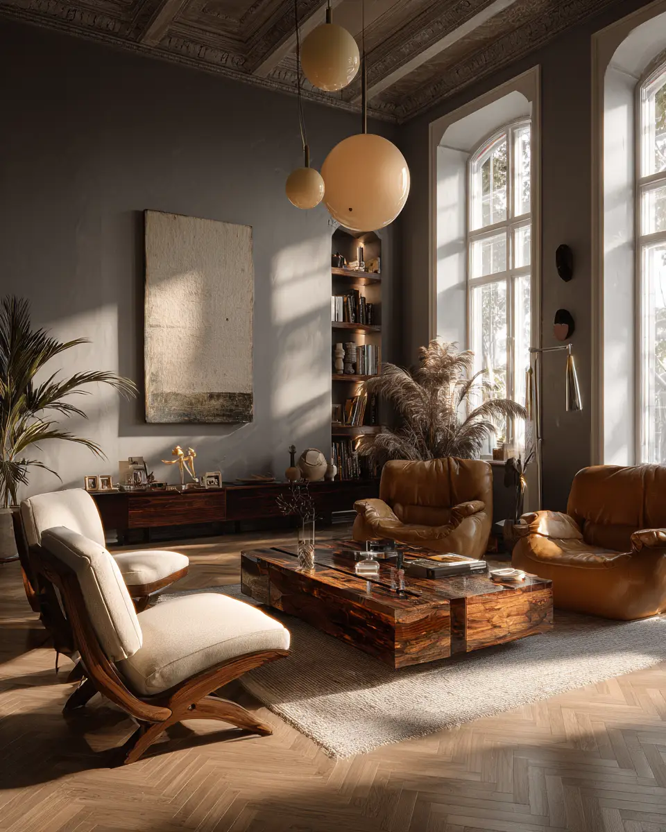 Airy Eclectic Living Room Decor Ideas