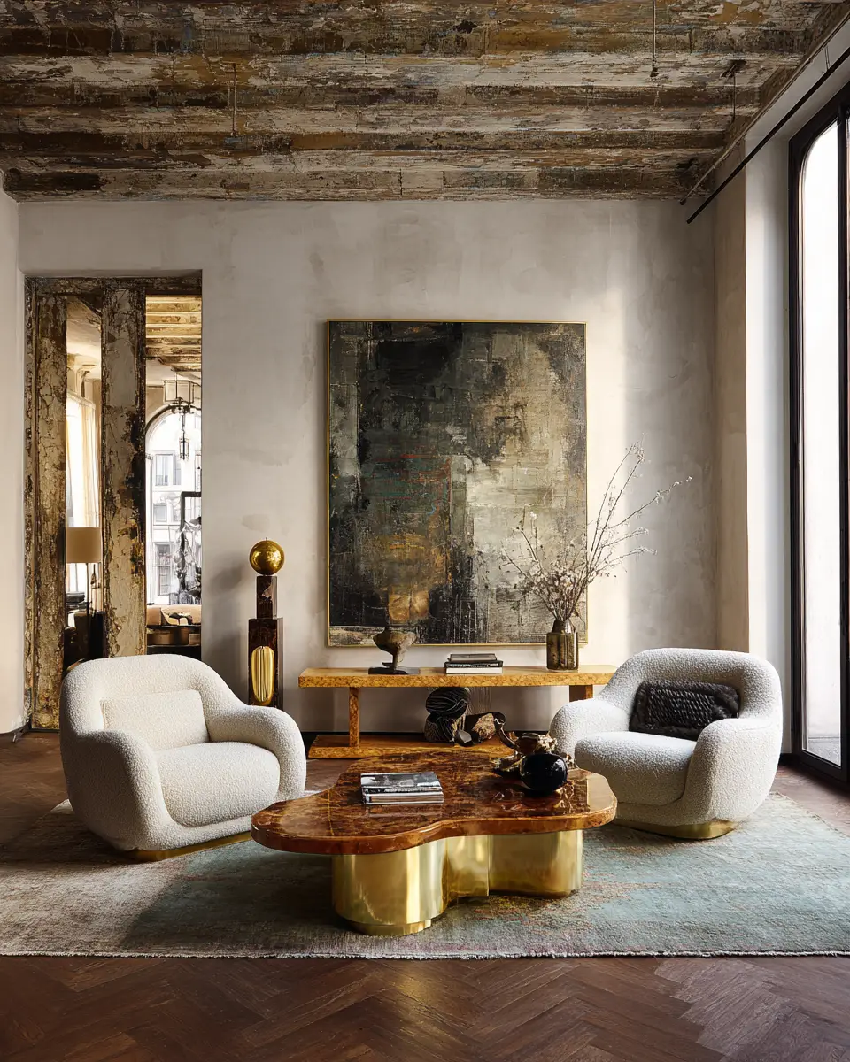 Airy Eclectic Living Room Decor Ideas