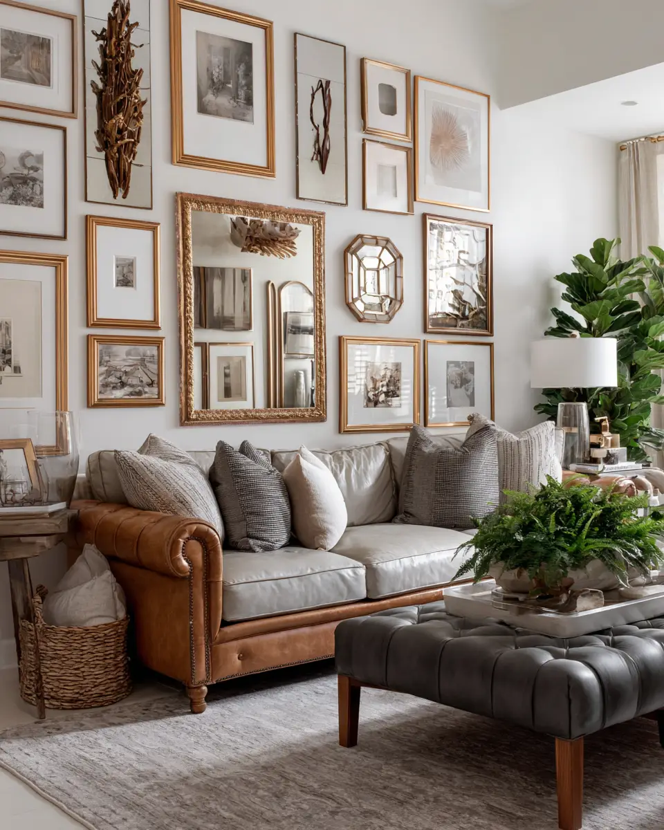 Airy Eclectic Living Room Decor Ideas