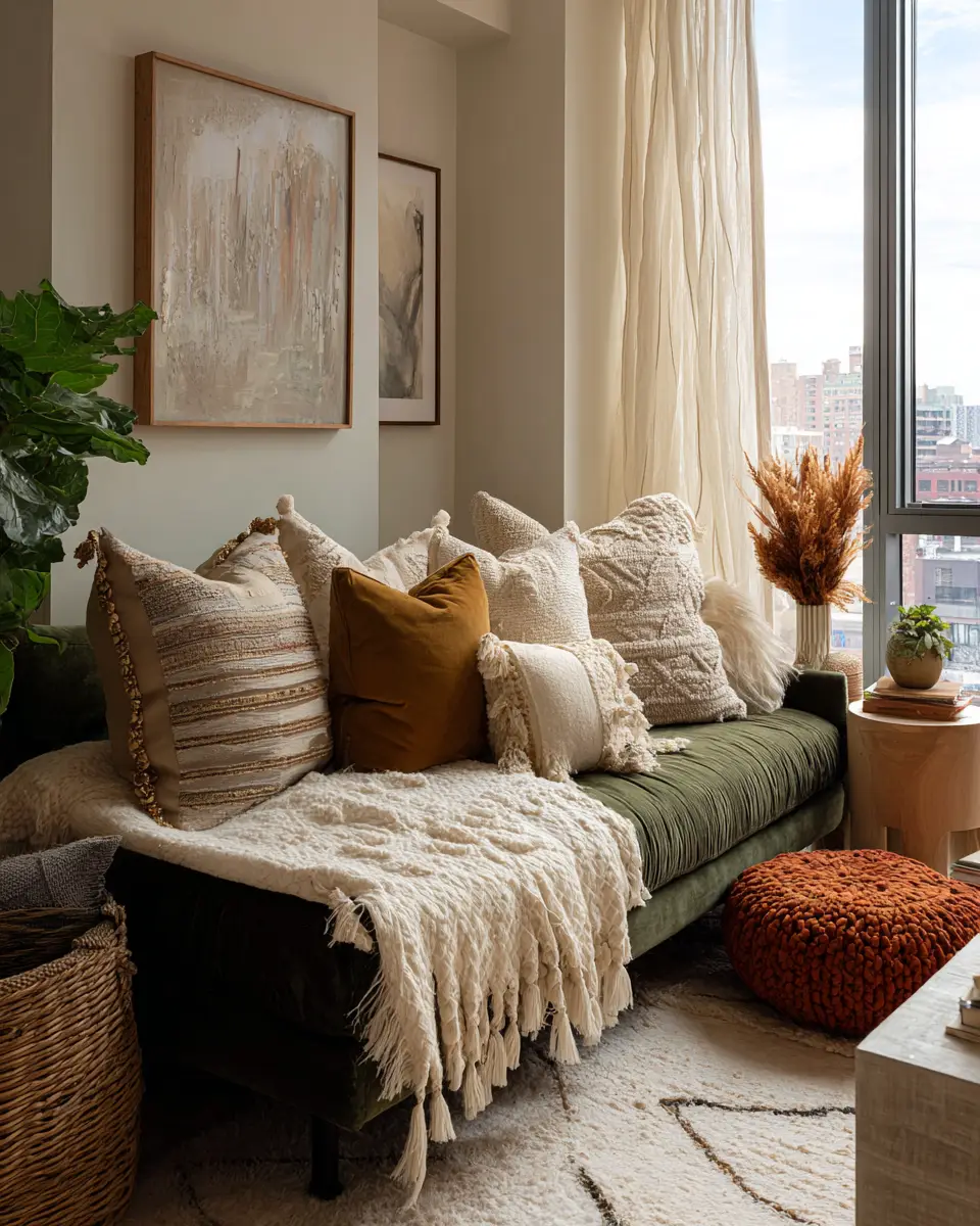 Airy Eclectic Living Room Decor Ideas