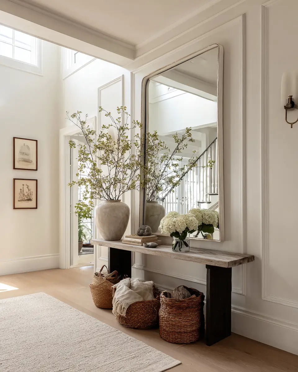 Airy Entryway Decor Ideas