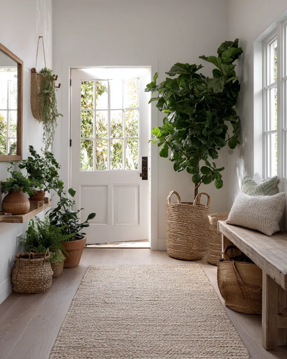 Airy Entryway Decor Ideas