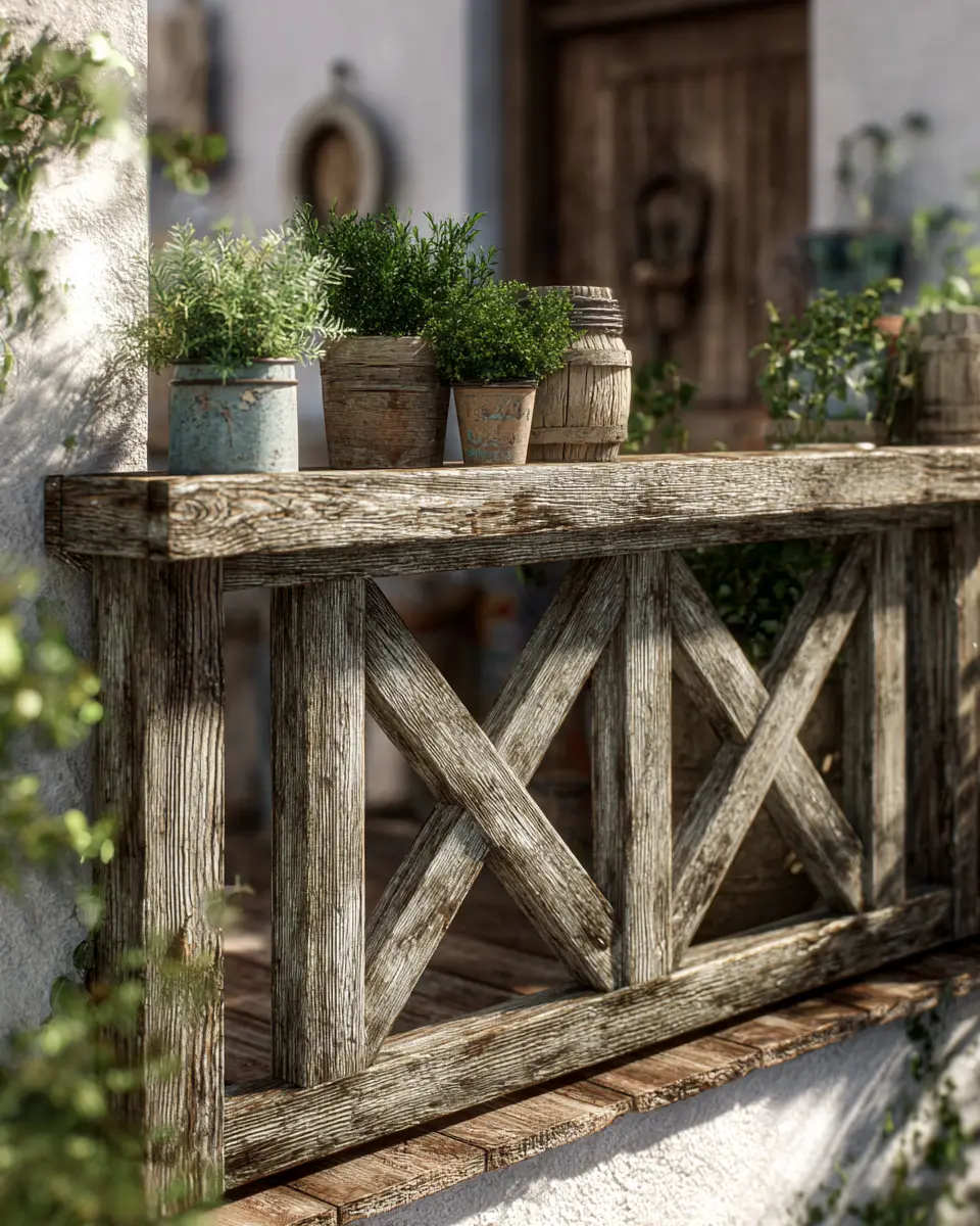 Airy Farmhouse Balcony Decor Ideas