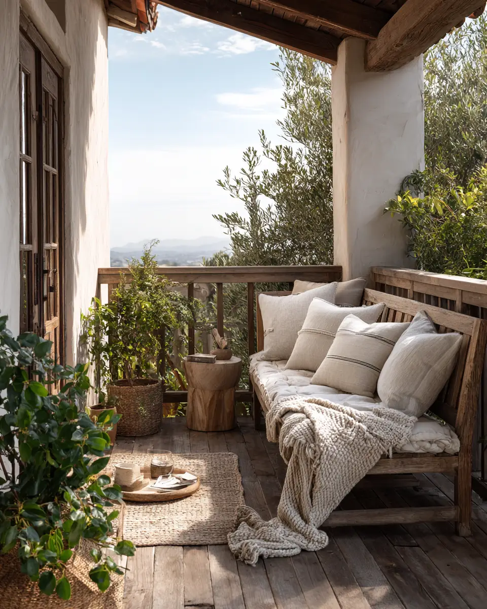 Airy Farmhouse Balcony Decor Ideas