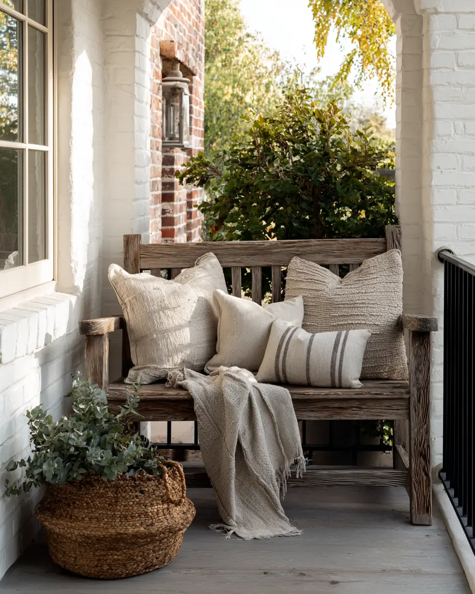 Airy Farmhouse Balcony Decor Ideas