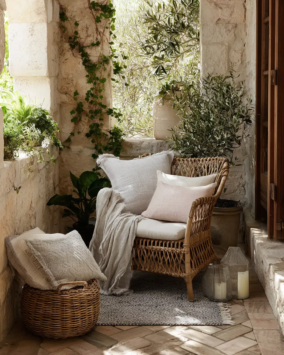 Airy Farmhouse Balcony Decor Ideas