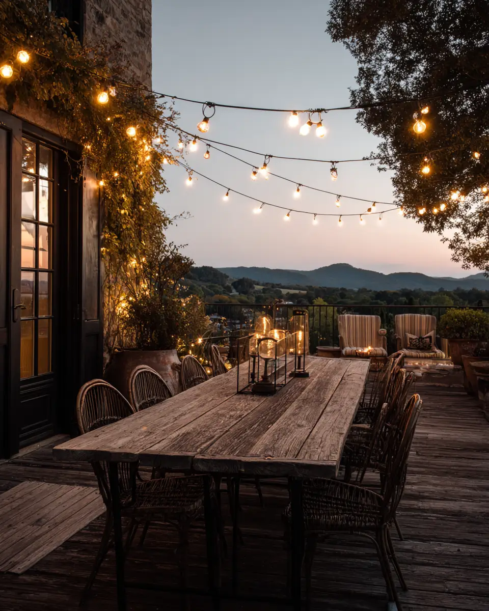 Airy Farmhouse Balcony Decor Ideas