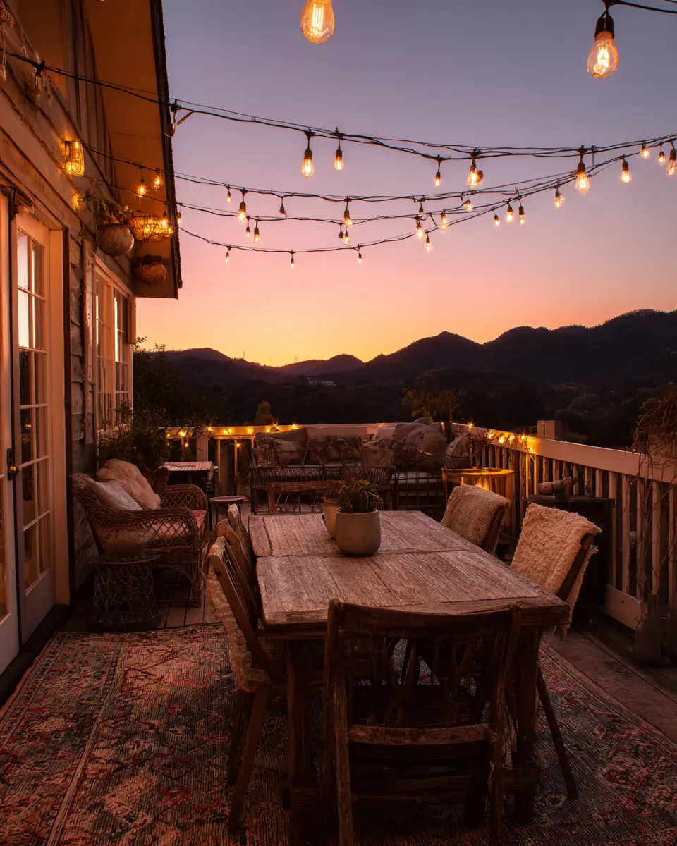 Airy Farmhouse Balcony Decor Ideas