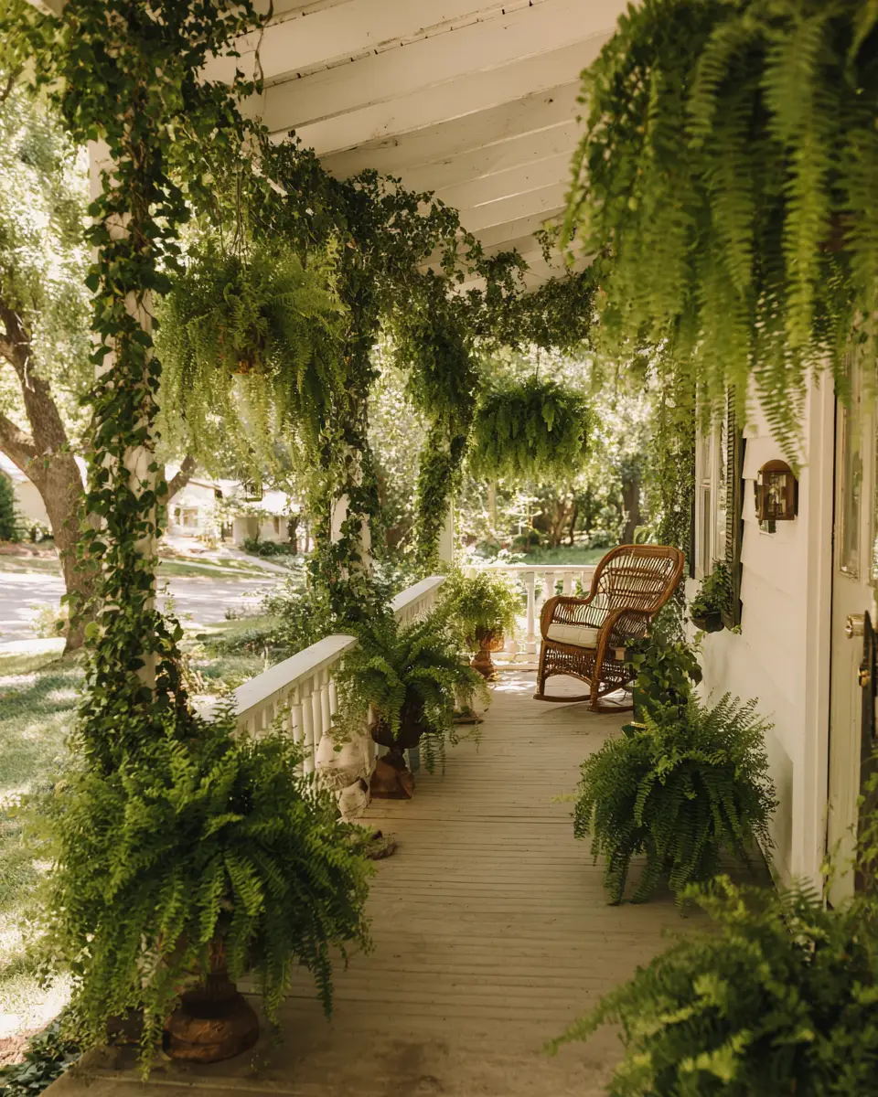 Airy Farmhouse Balcony Decor Ideas