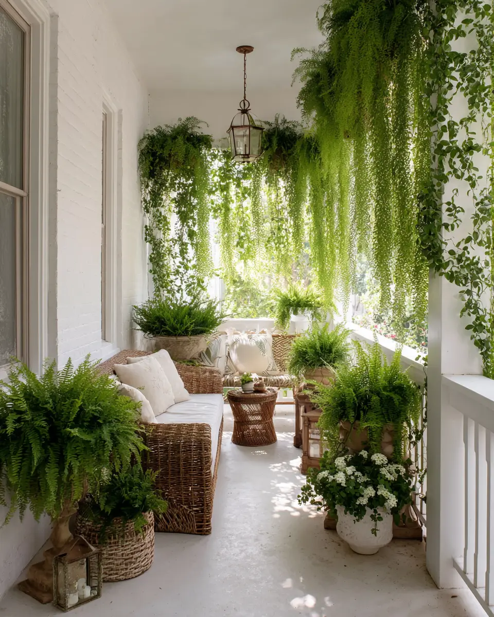 Airy Farmhouse Balcony Decor Ideas