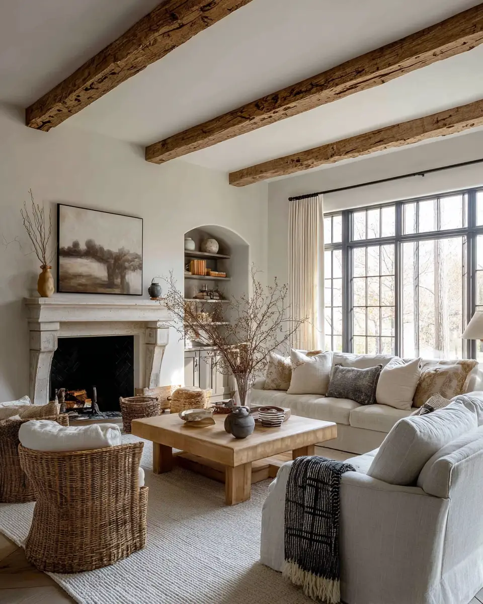 Airy French Country Living Room Decor Ideas