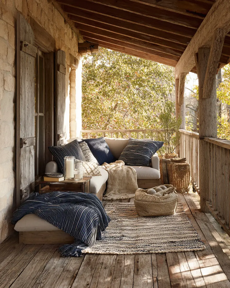 Airy French Country Porch Decor Ideas