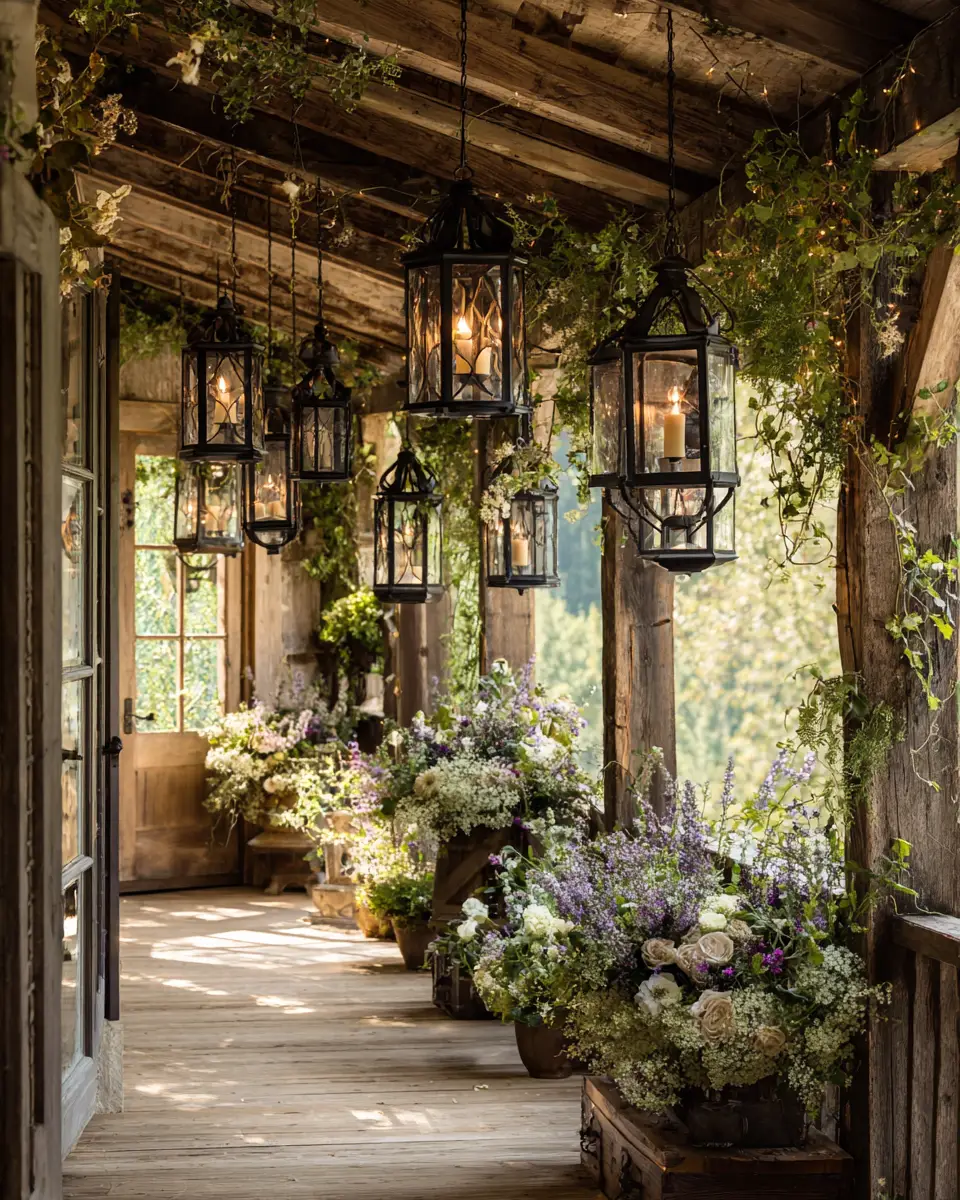 Airy French Country Porch Decor Ideas