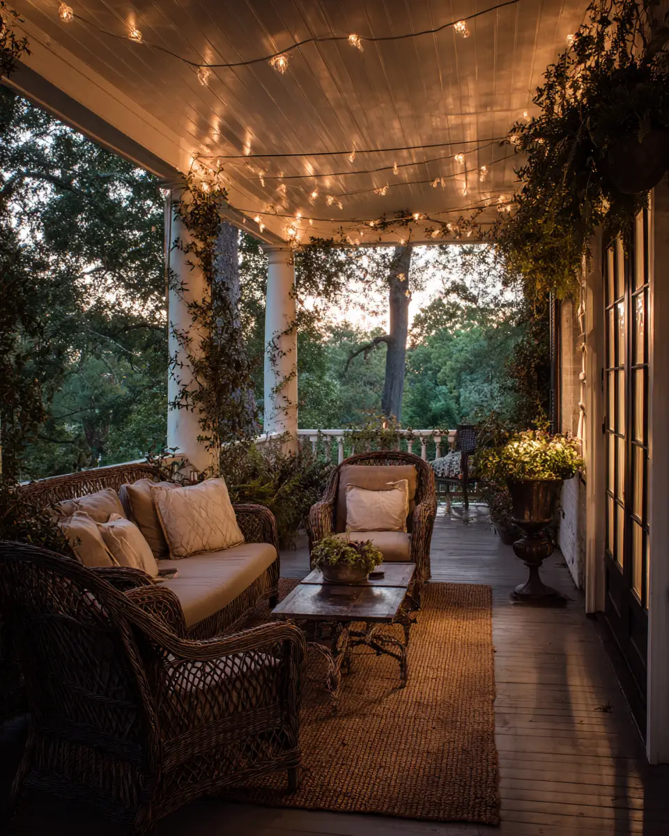 Airy French Country Porch Decor Ideas