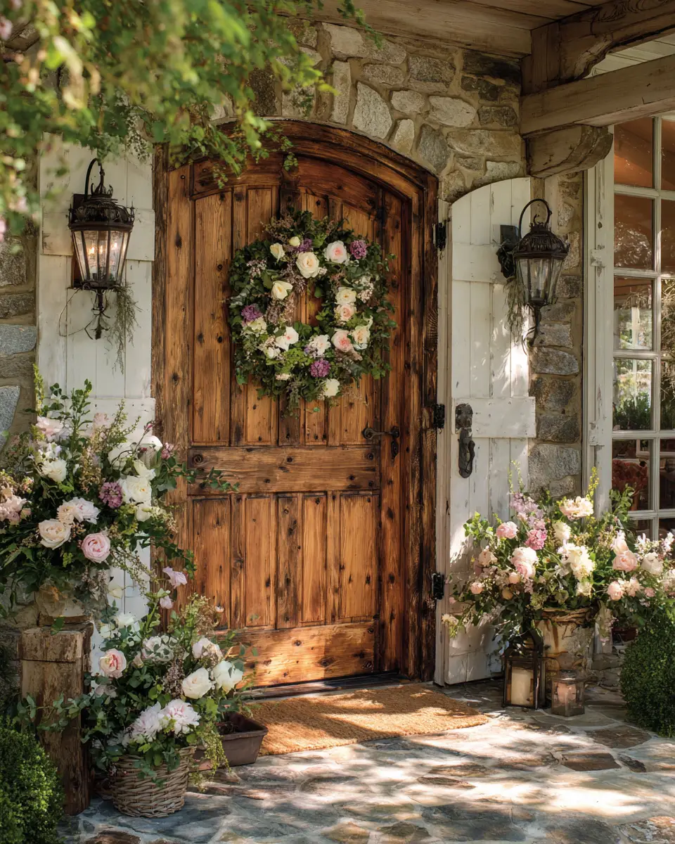 Airy French Country Porch Decor Ideas