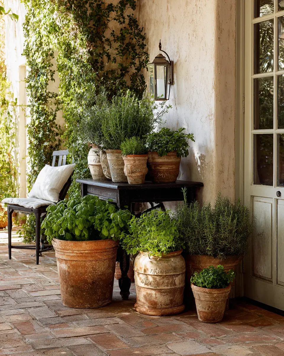 Airy French Country Porch Decor Ideas