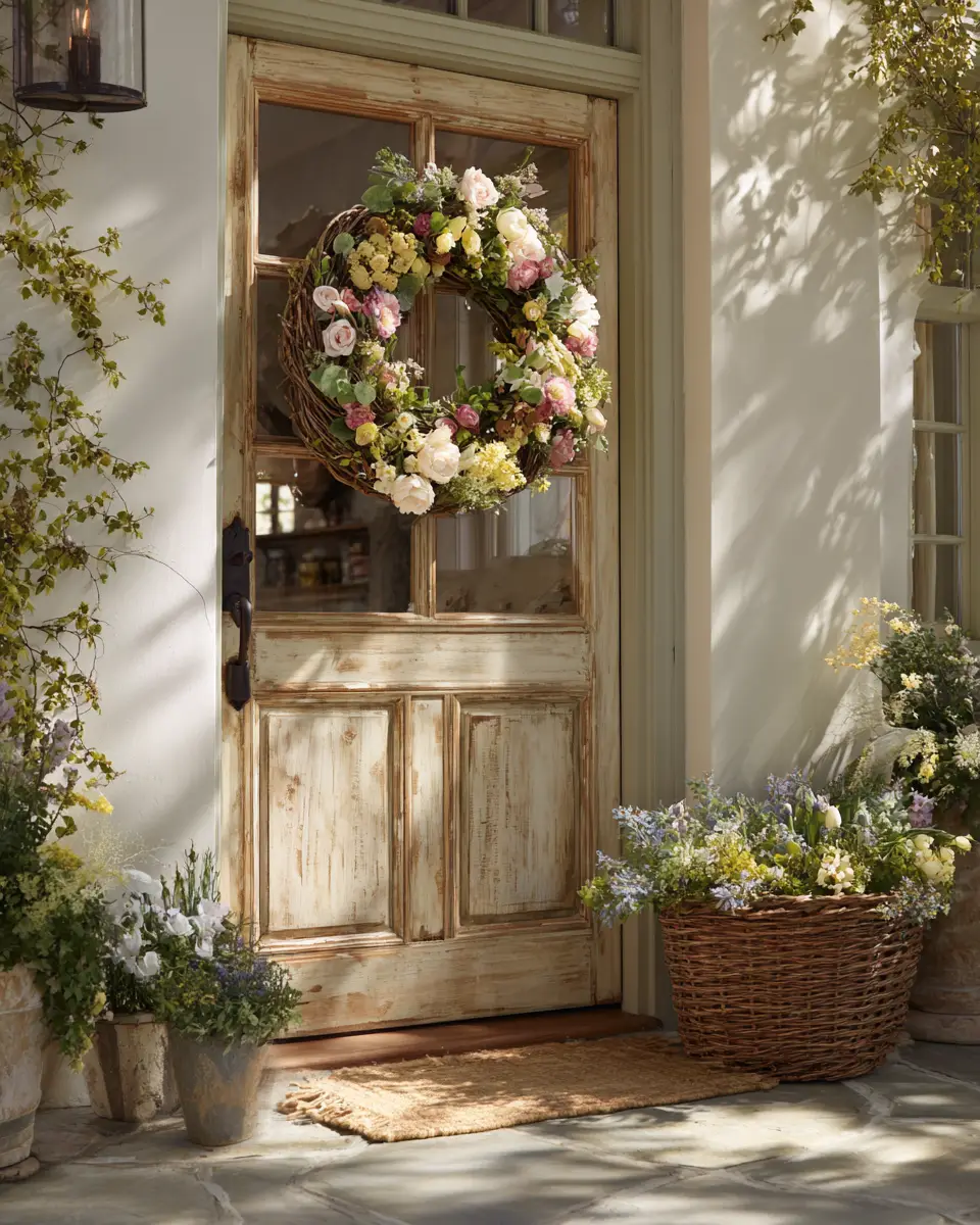 Airy French Country Porch Decor Ideas