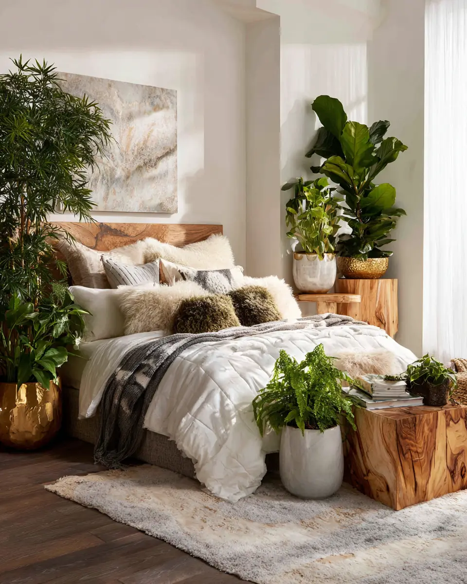 Airy Glam Bedroom Decor Ideas