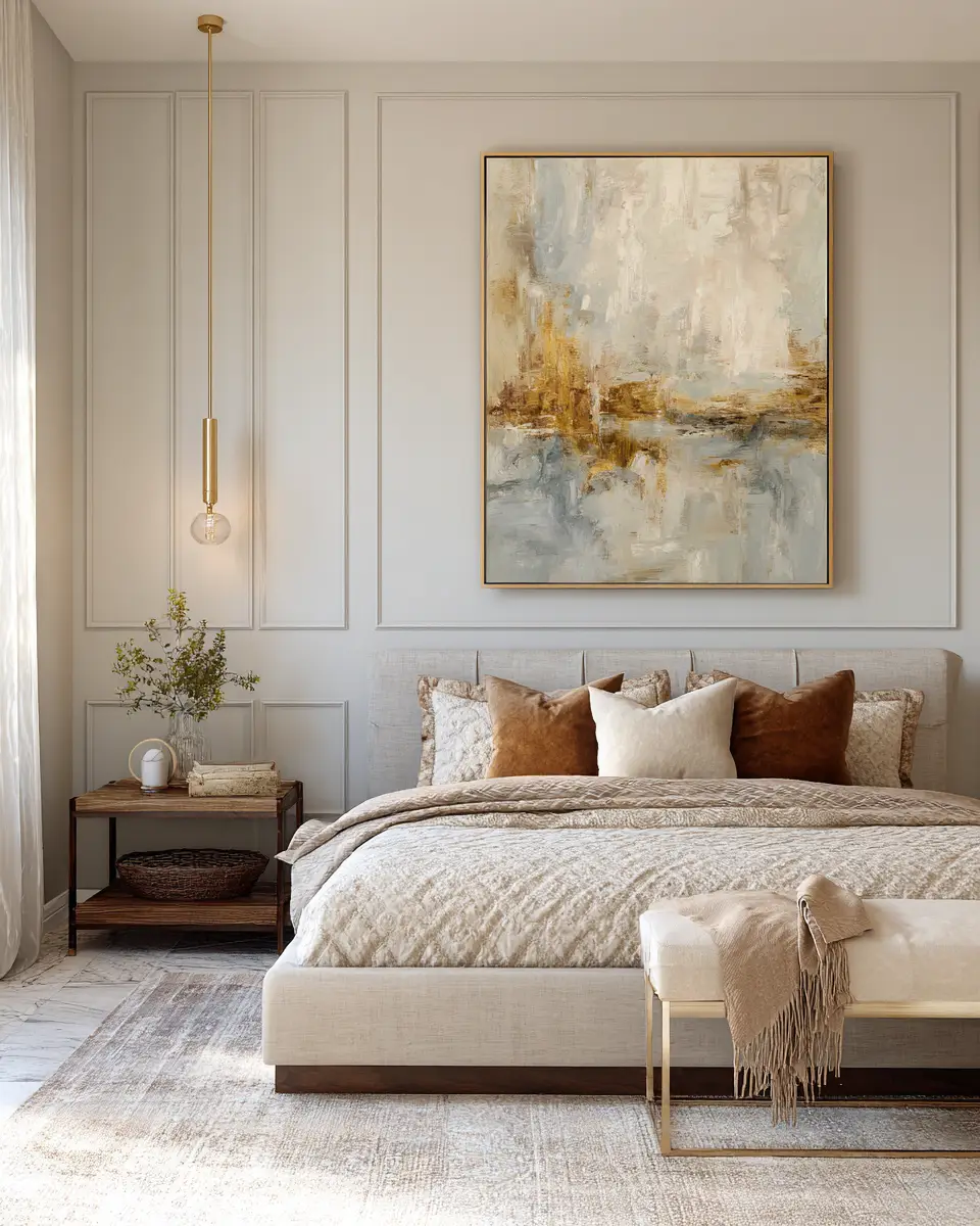 Airy Glam Bedroom Decor Ideas