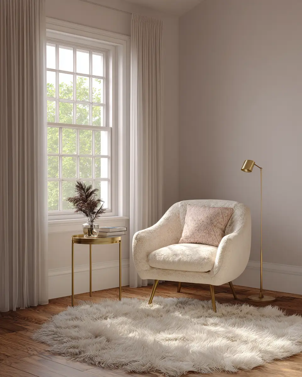 Airy Glam Bedroom Decor Ideas