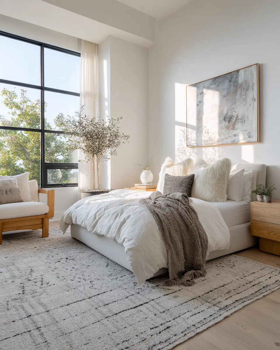 Airy Glam Bedroom Decor Ideas