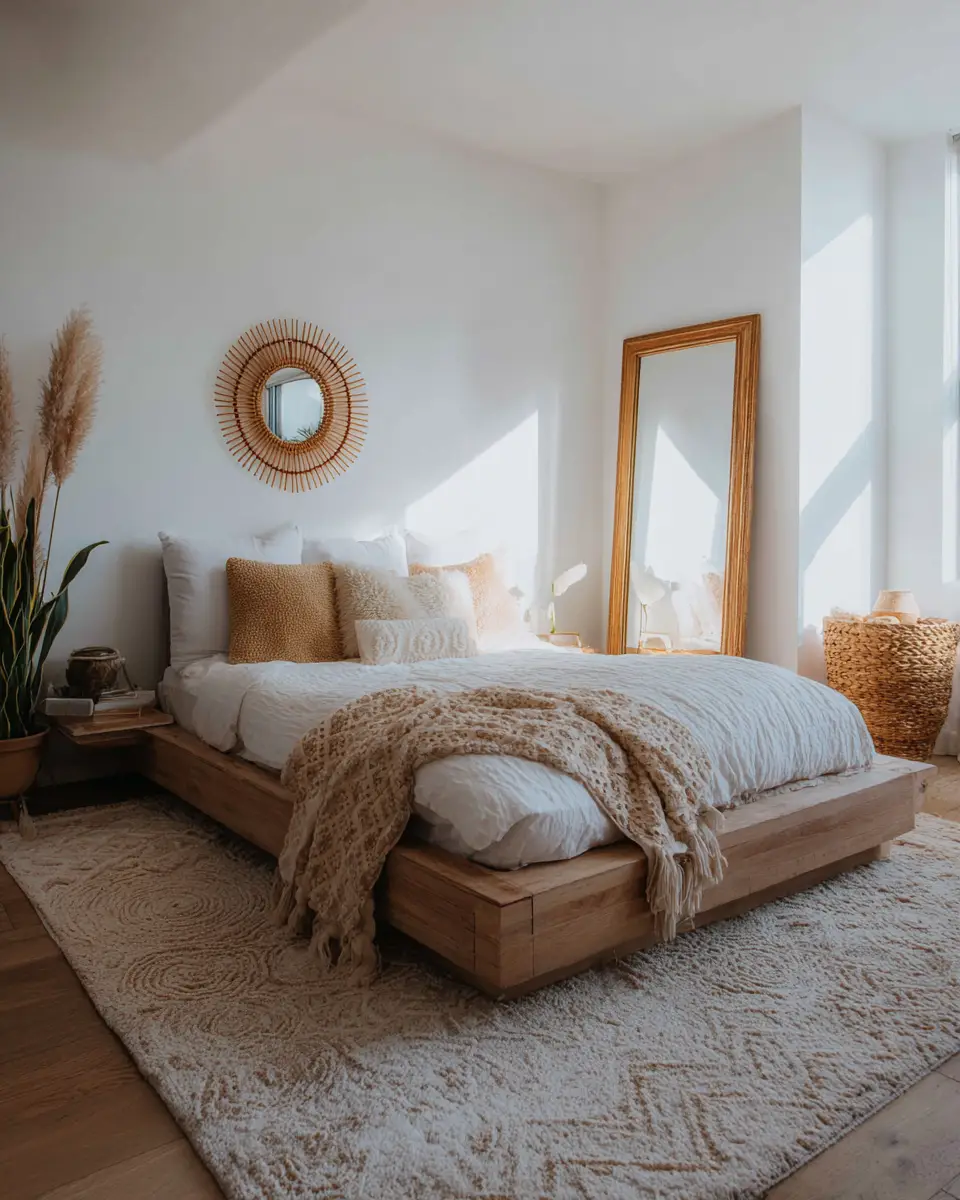 Airy Glam Bedroom Decor Ideas