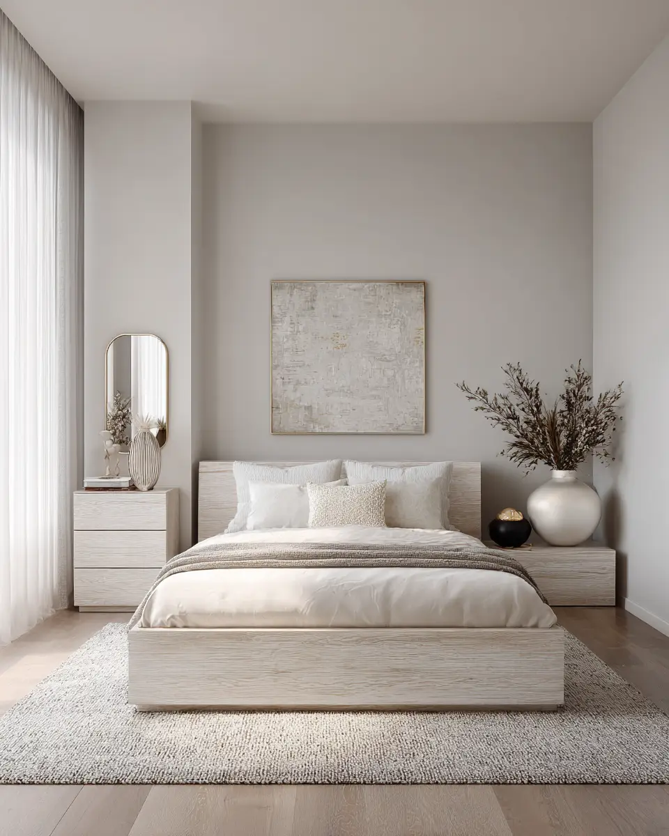 Airy Glam Bedroom Decor Ideas