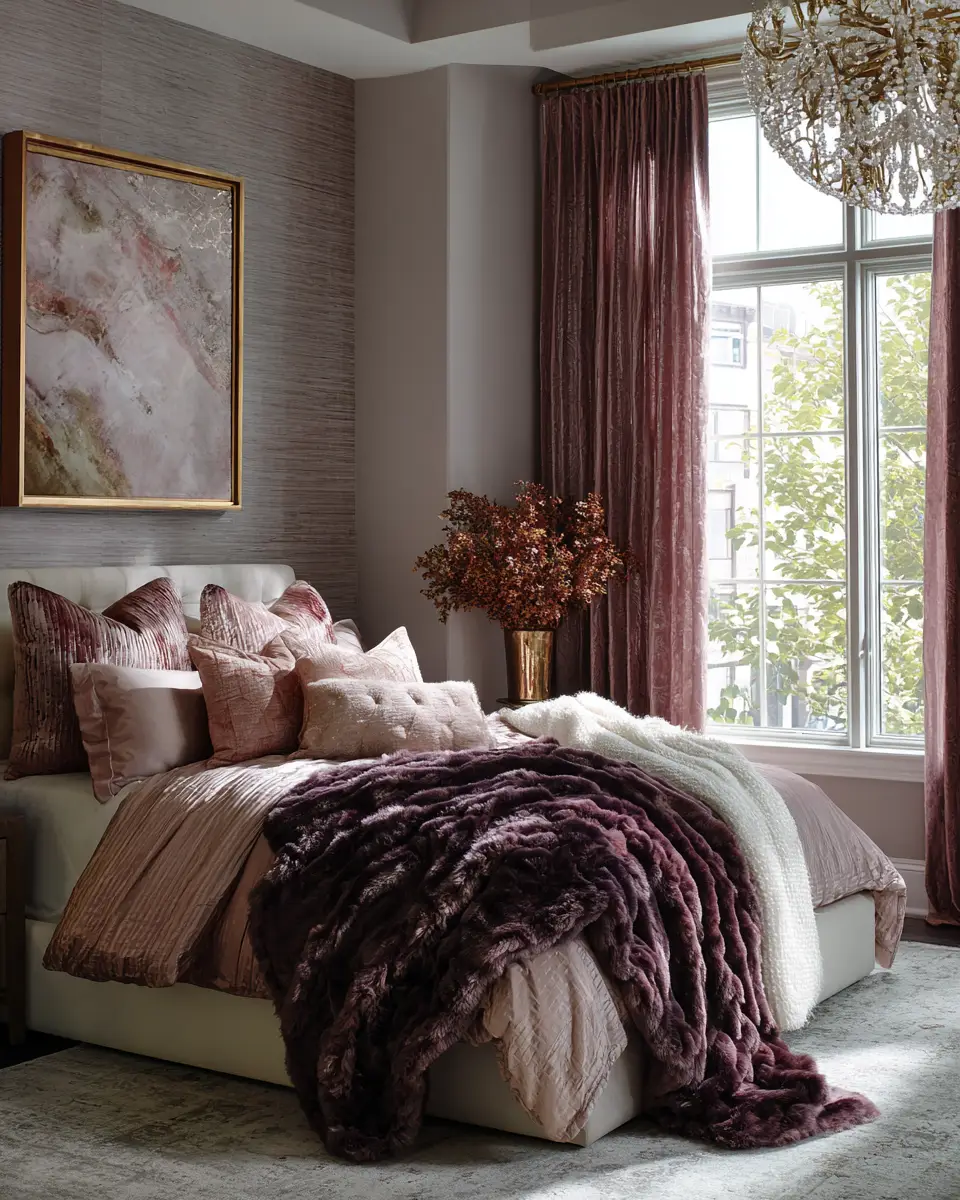 Airy Glam Bedroom Decor Ideas