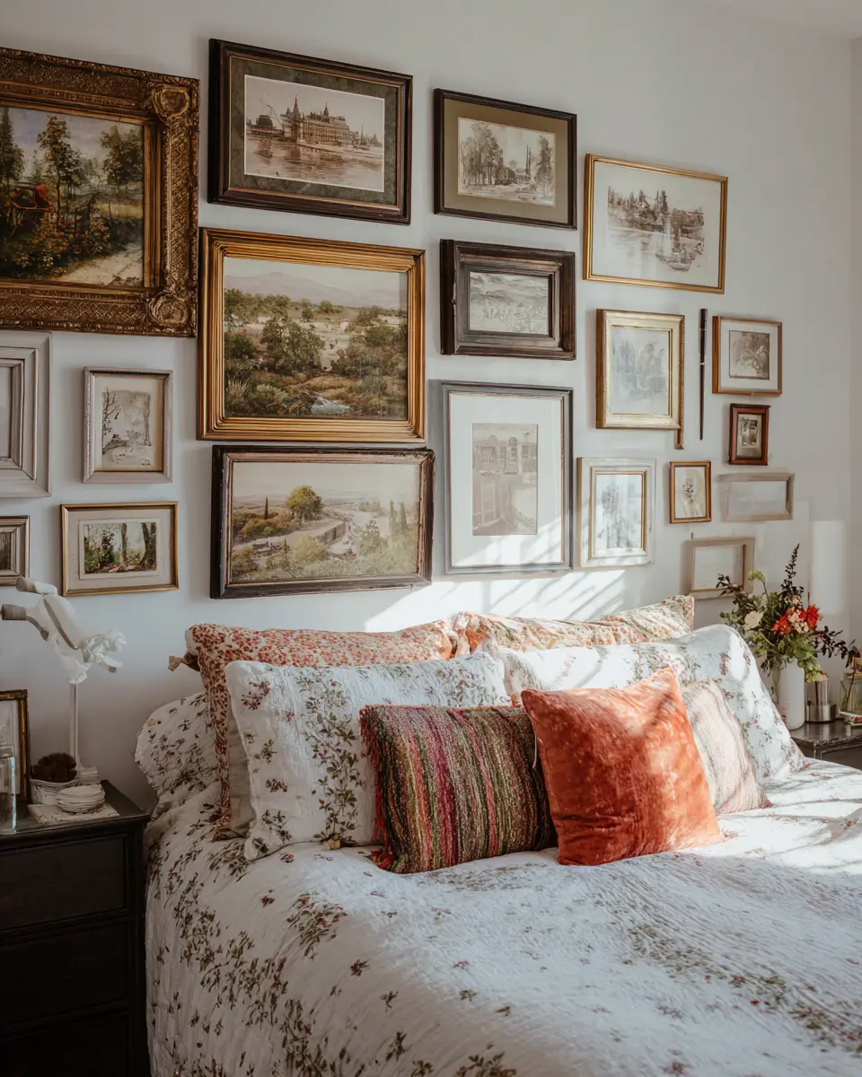 Airy Grandmillennial Bedroom Decor Ideas - Featured