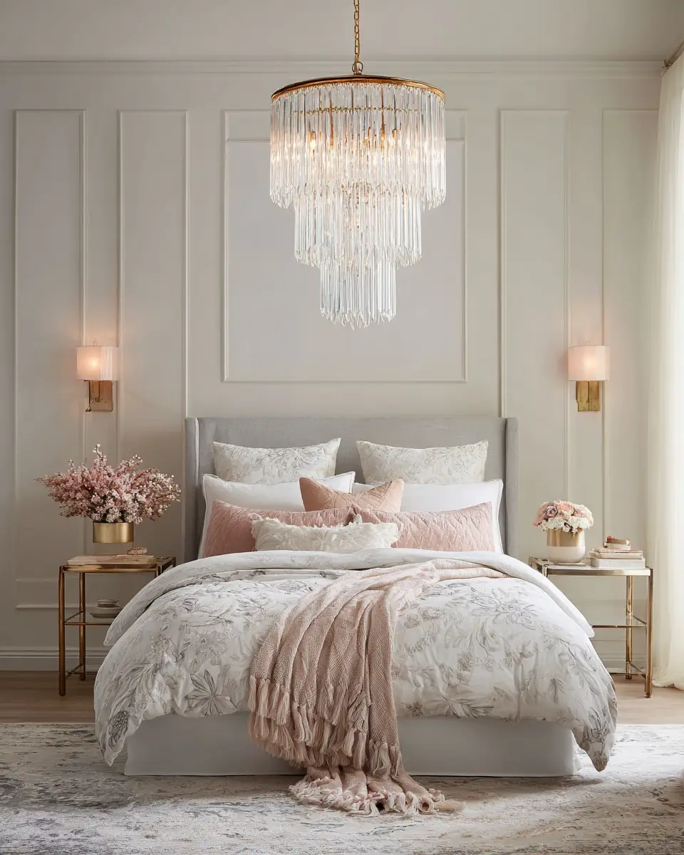Airy Grandmillennial Bedroom Decor Ideas