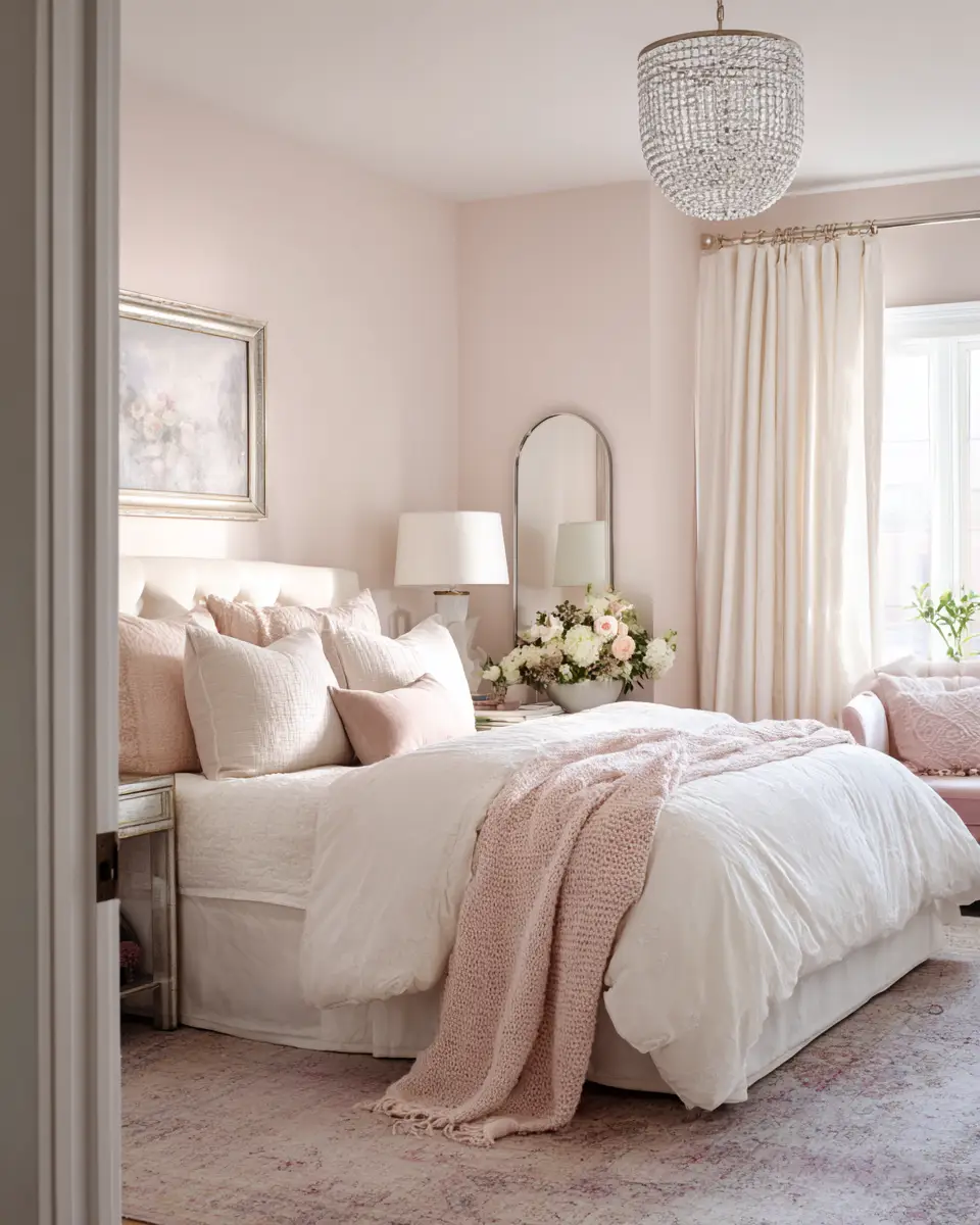 Airy Grandmillennial Bedroom Decor Ideas