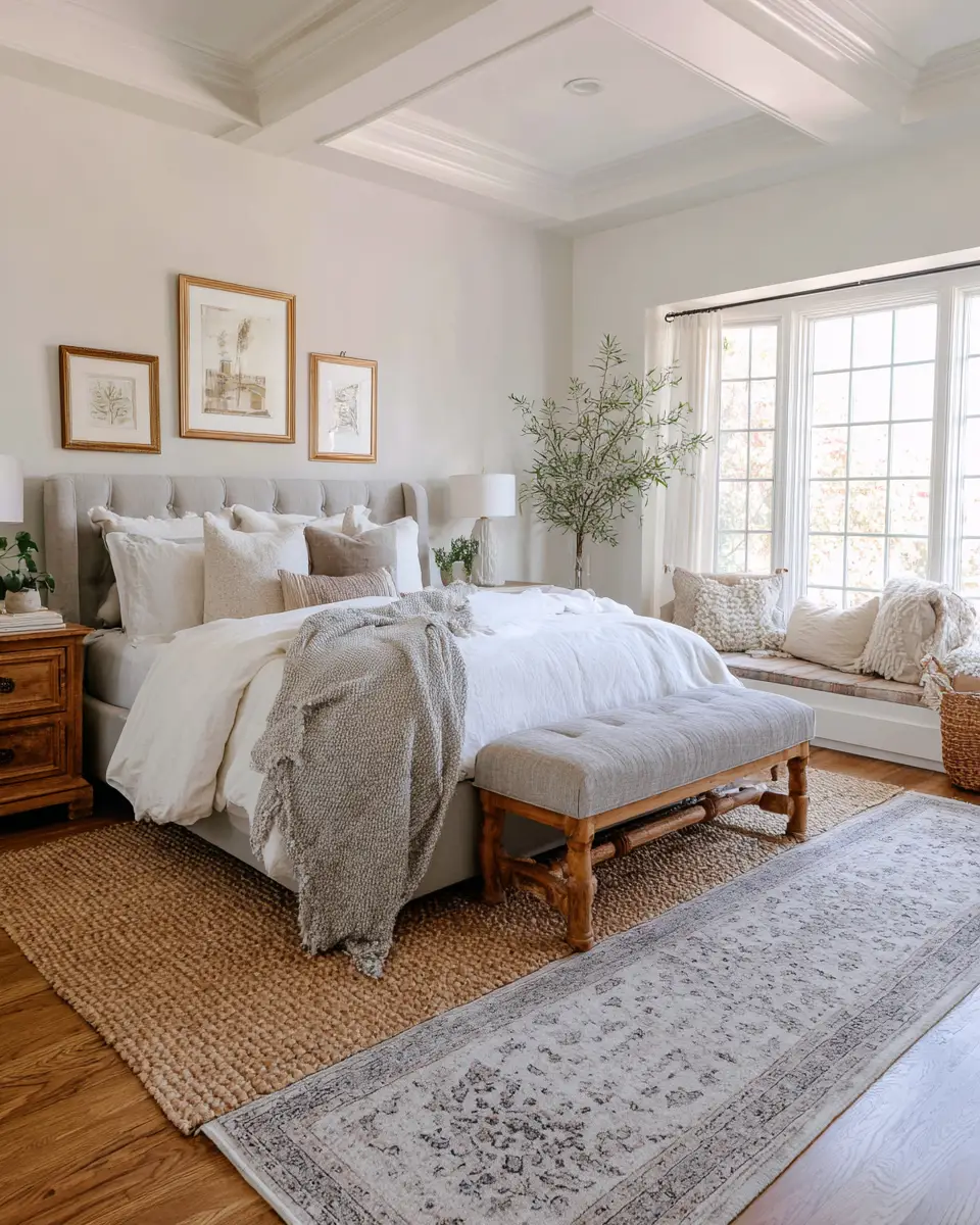 Airy Grandmillennial Bedroom Decor Ideas