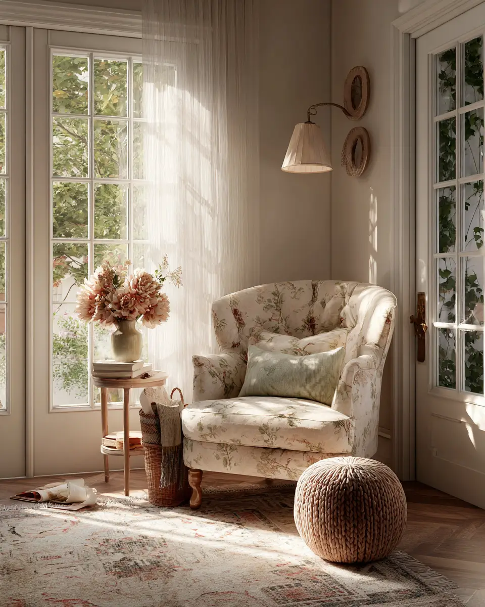 Airy Grandmillennial Laundry Room Decor Ideas