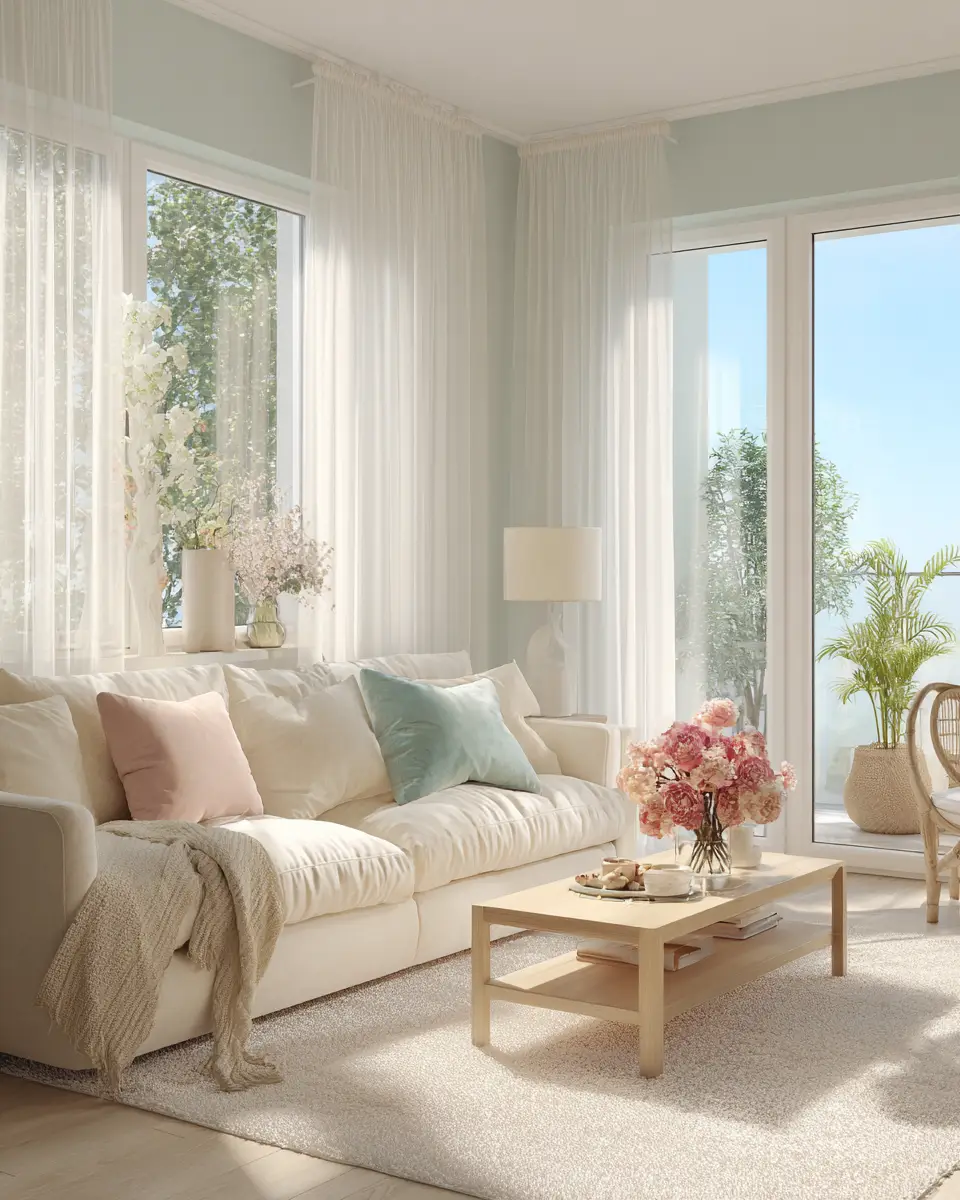 Airy Living Room Decor Ideas