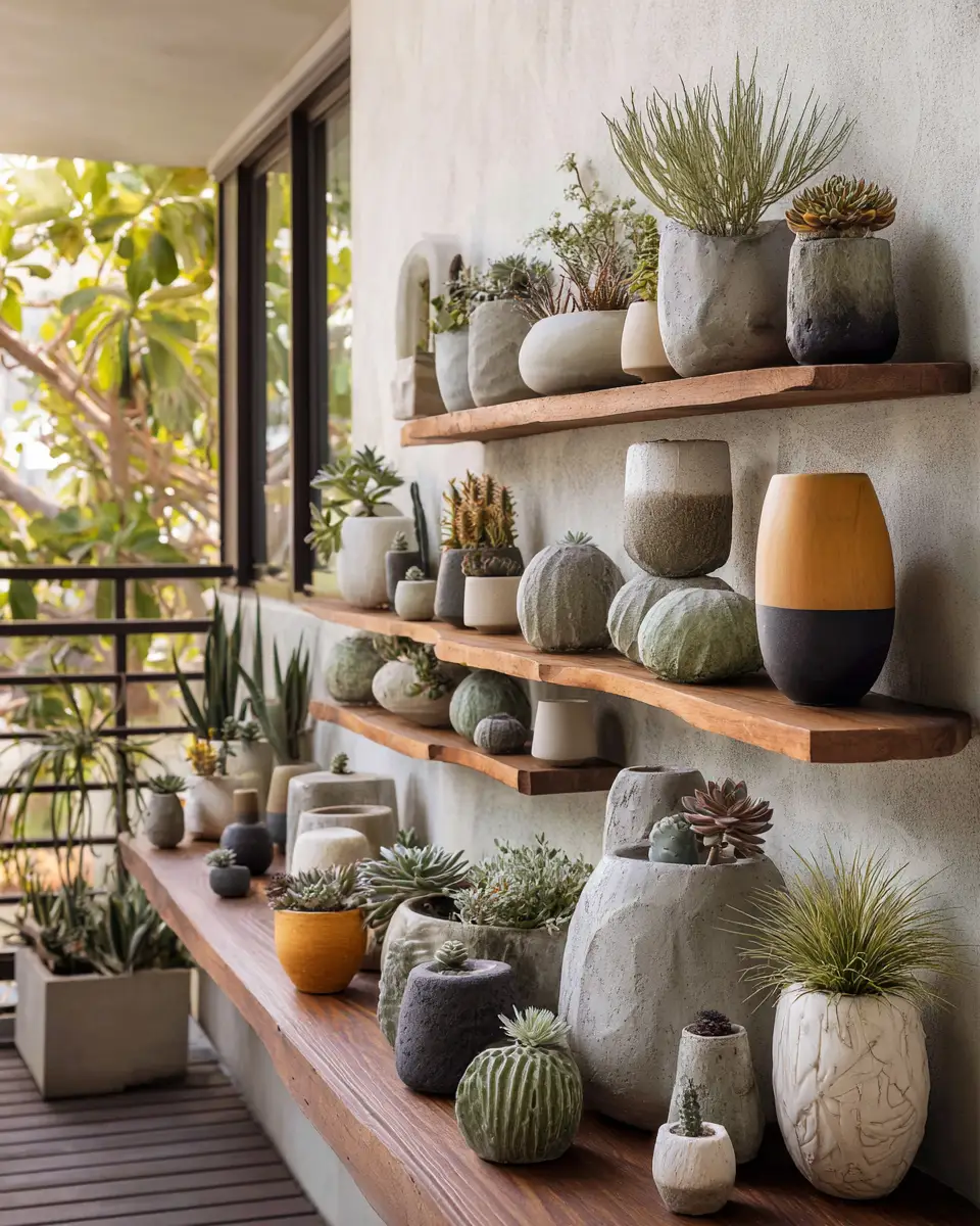 Airy Mid-Century Modern Balcony Decor Ideas