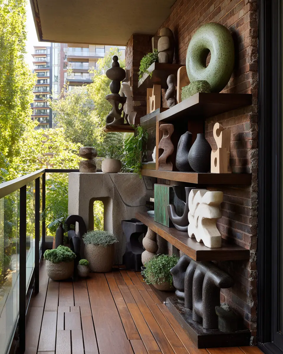 Airy Mid-Century Modern Balcony Decor Ideas