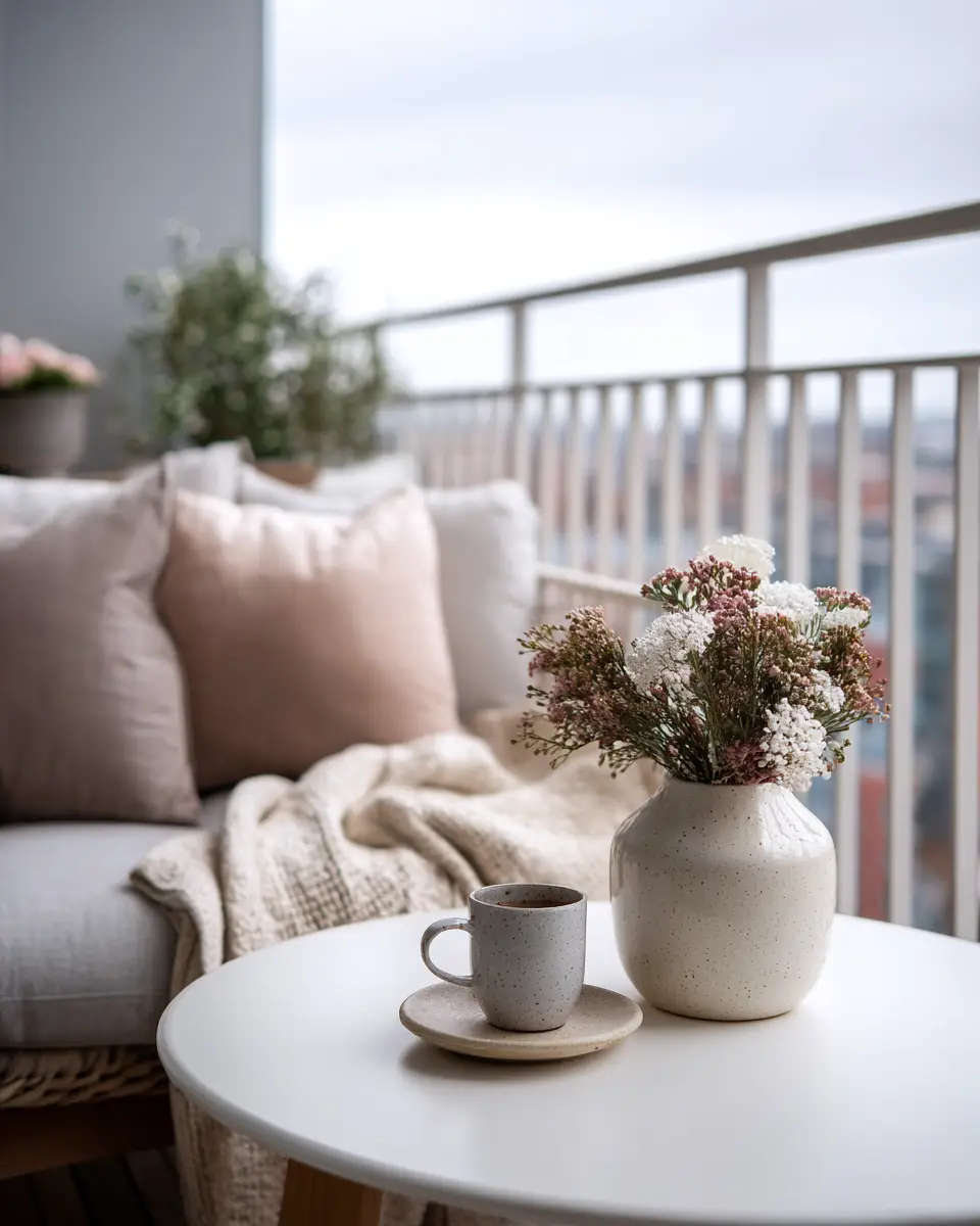 Airy Mid-Century Modern Balcony Decor Ideas