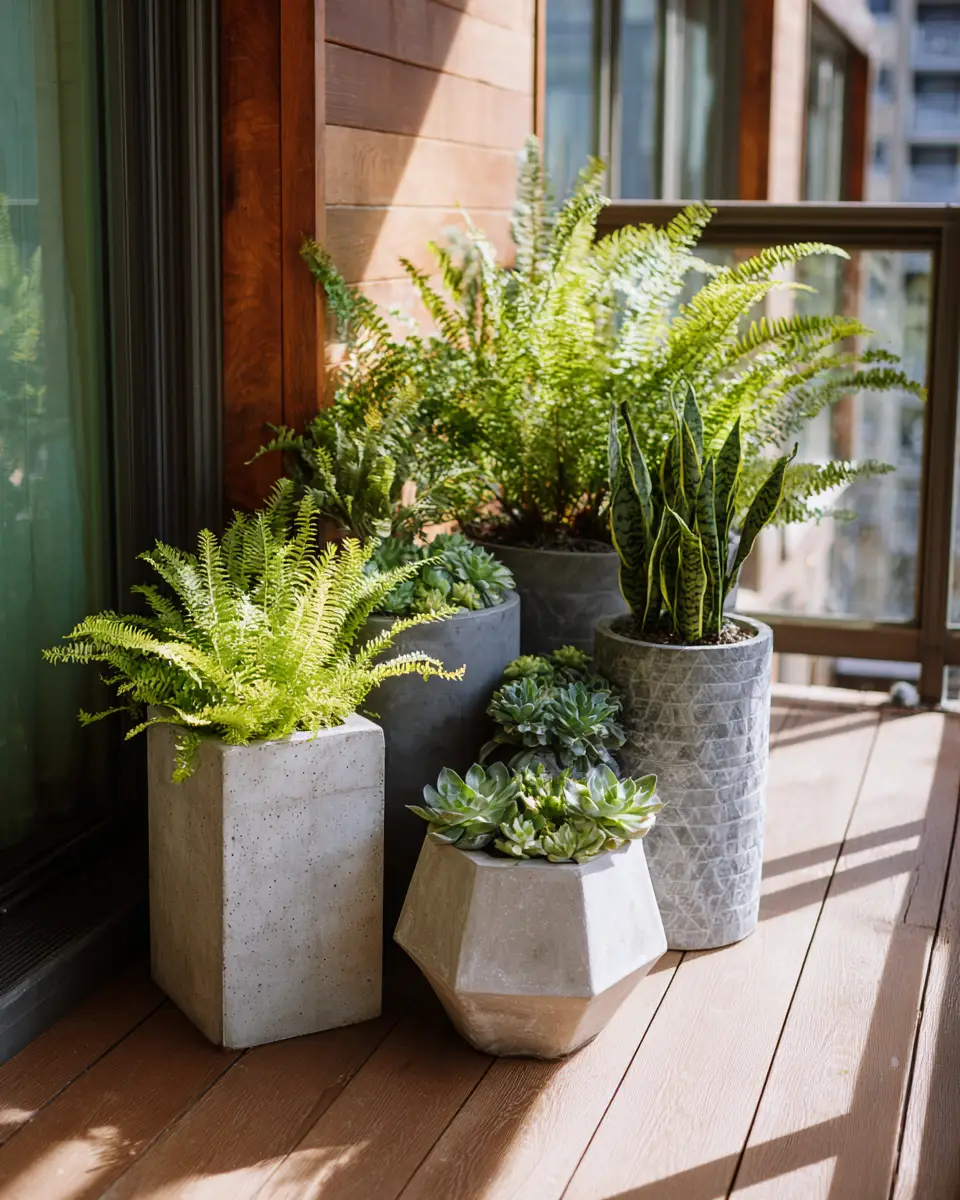 Airy Mid-Century Modern Balcony Decor Ideas