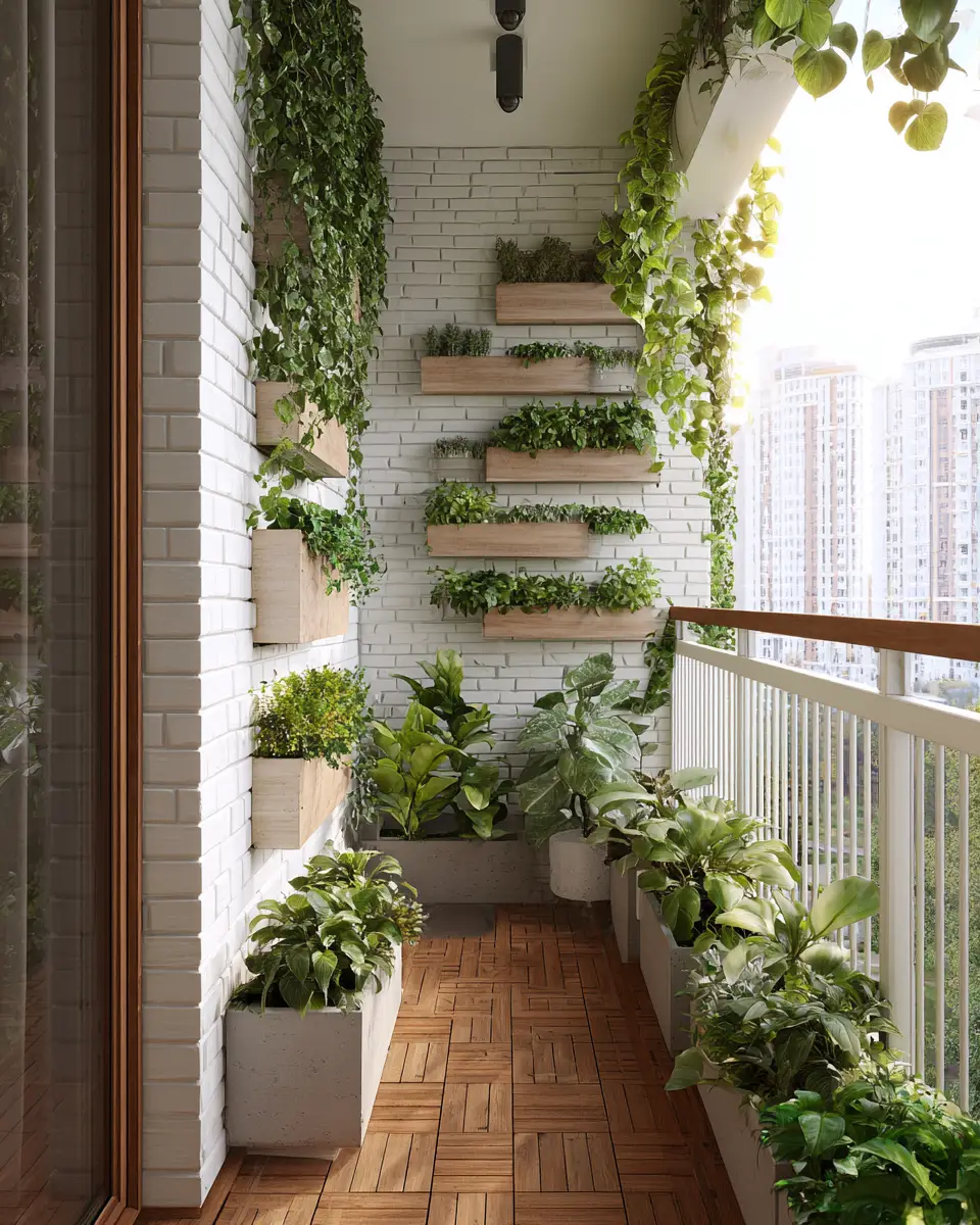 Airy Mid-Century Modern Balcony Decor Ideas