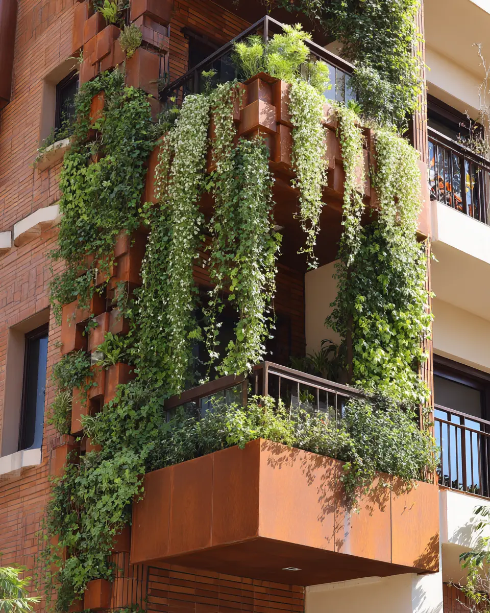 Airy Mid-Century Modern Balcony Decor Ideas