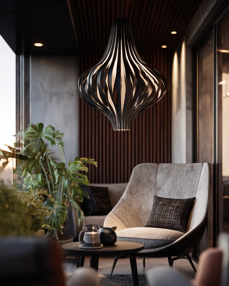 Airy Mid-Century Modern Balcony Decor Ideas